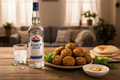 Falafel con Arak Alouf