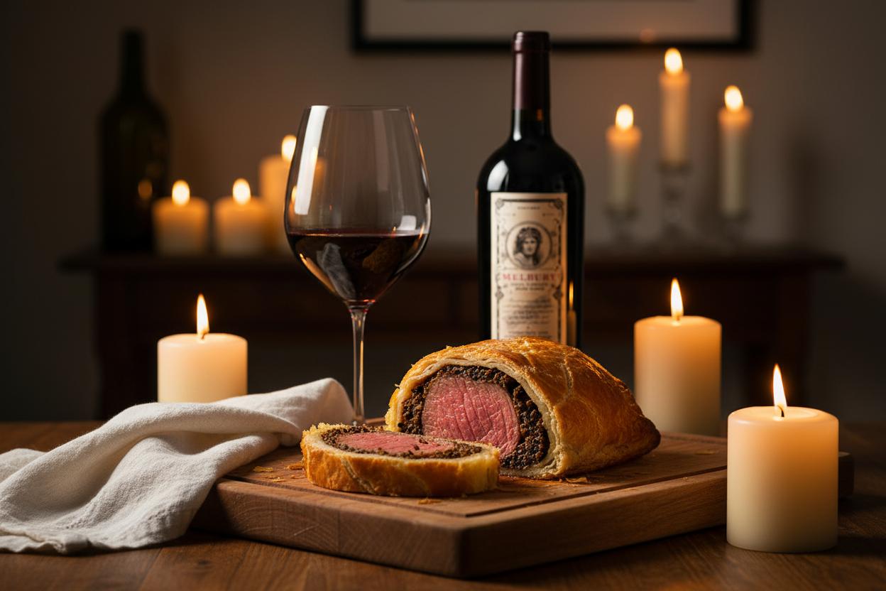 Filete Wellington con trufa
