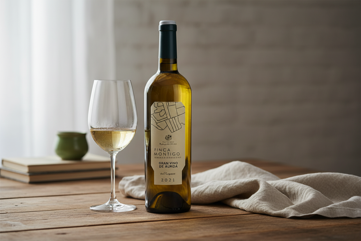 Finca Montico — botella protagonista