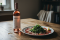 Firmamento Rosé con carpaccio