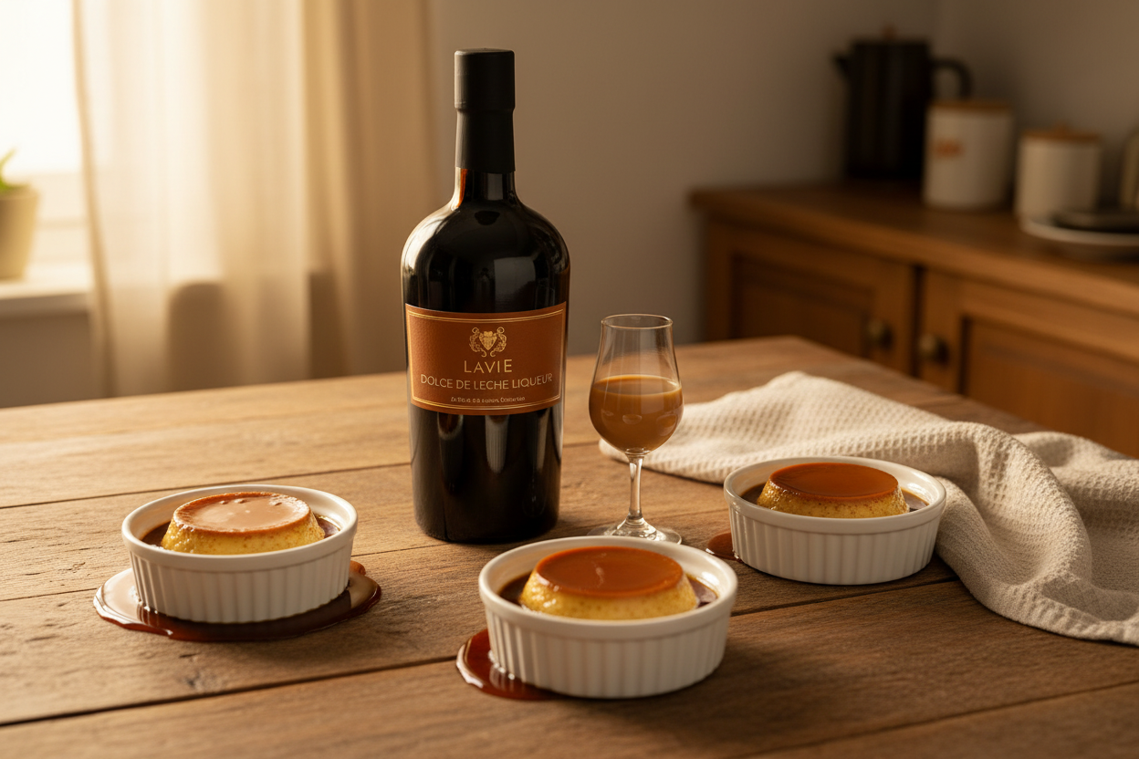 Flanes con Lavie Dulce de Leche
