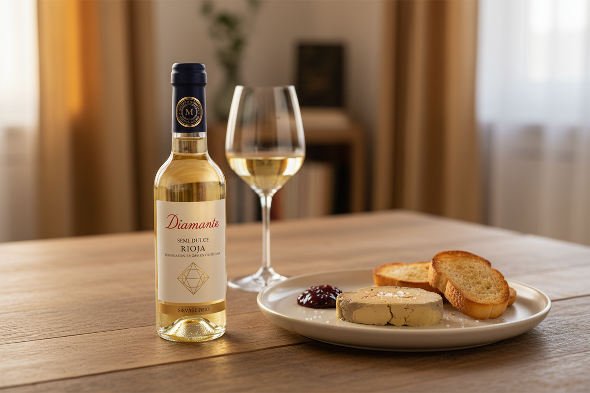 Foie gras con brioche