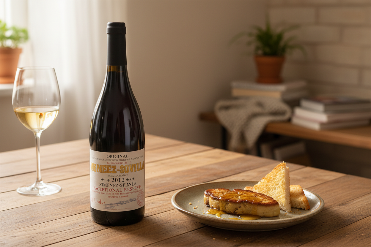 Foie gras con Exceptional Harvest 2023
