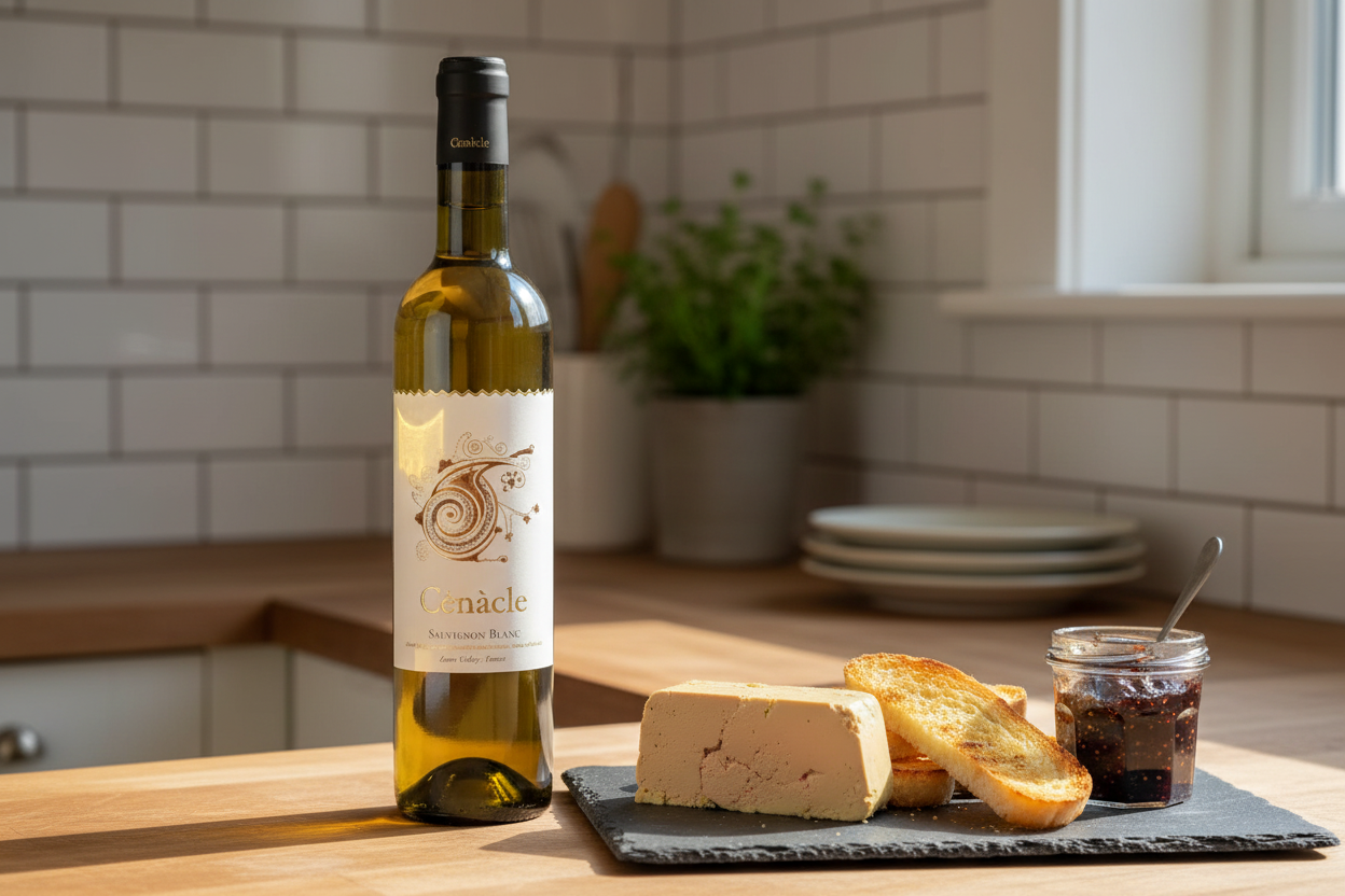 Foie gras dulce-salado