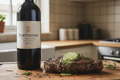 Fortissimo con carne con costra de pimienta