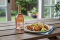 French Romance Colombard-Sauvignon con tacos de pescado