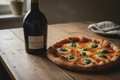 French Romance Malbec-Syrah con pizza de leña