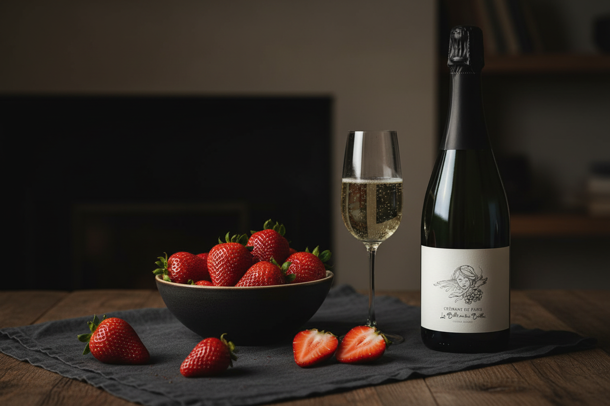Fresas naturales con La Belle en Bulle