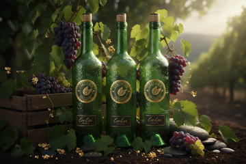 Generar una imagen que represente Vinos Ecológicos y Orgánicos 
