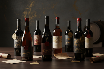 Generar una imagen representativa para Vinos de autor