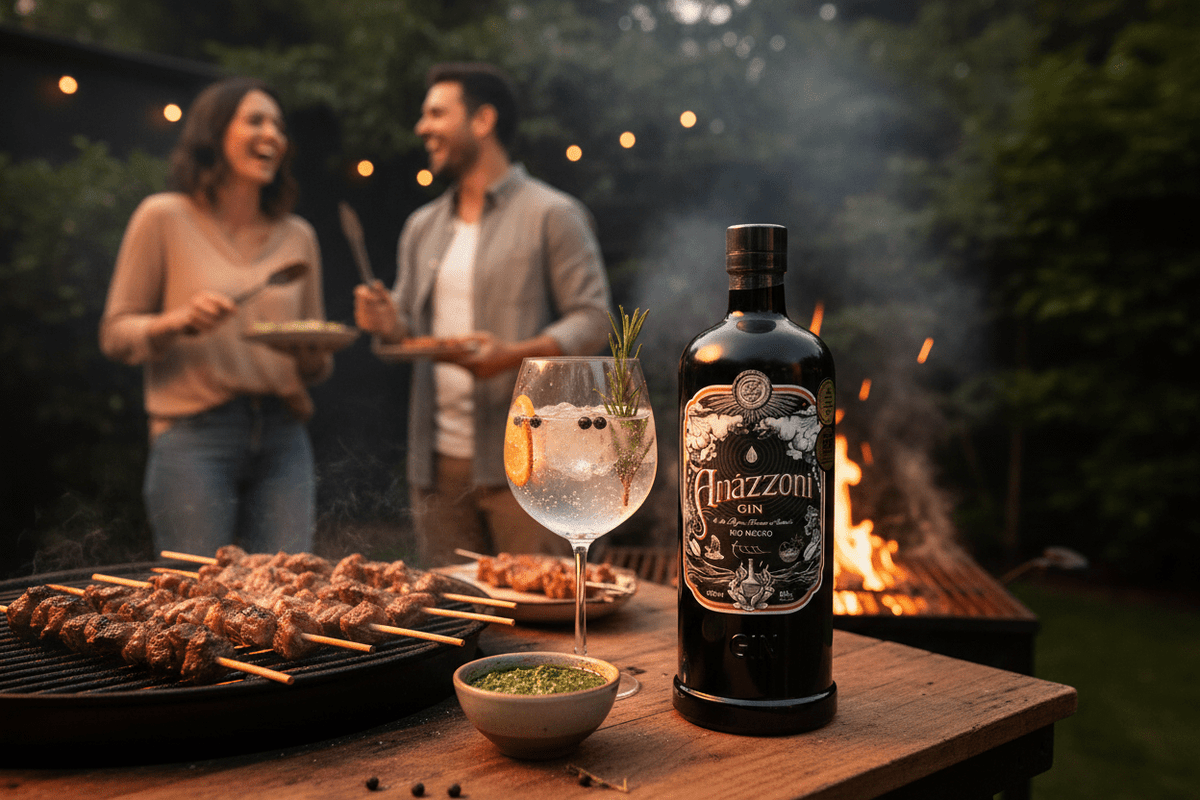 Gin Amazzoni Rio Negro 750ml - La Cava