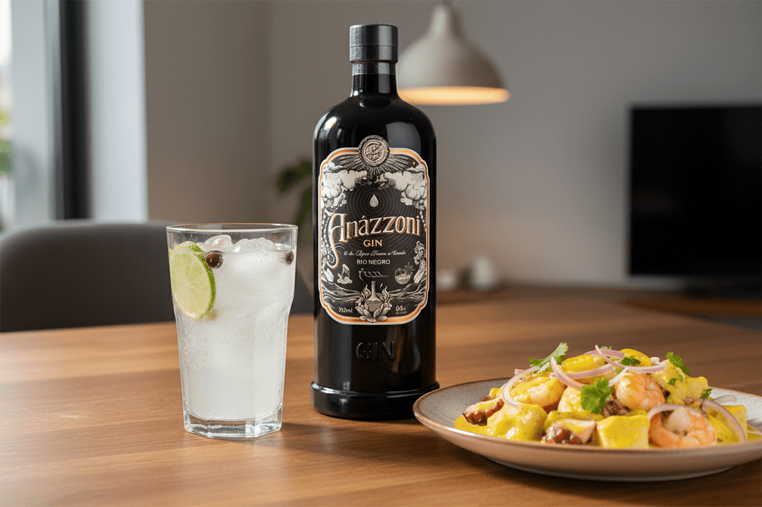 Gin Amazzoni Rio Negro 750ml - La Cava