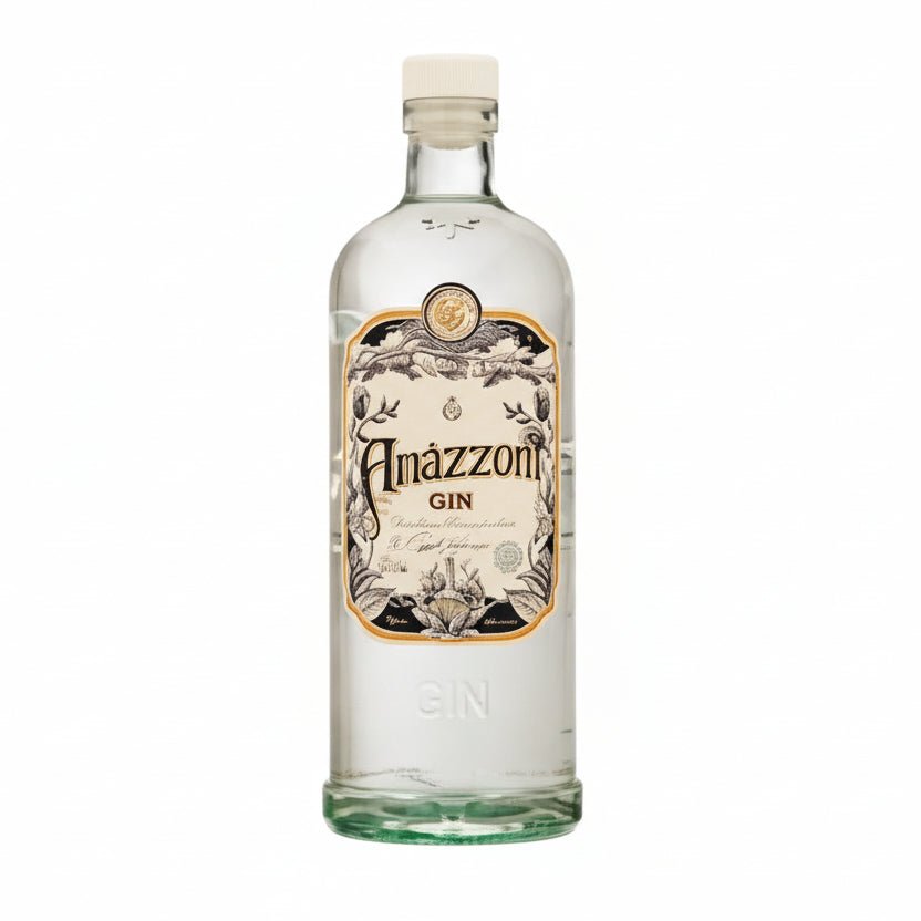 Ginebra Amazzoni Dry 750ml Artesanal, licor de Brasil - La Cava