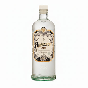 Ginebra Amazzoni Dry 750ml Artesanal, licor de Brasil - La Cava