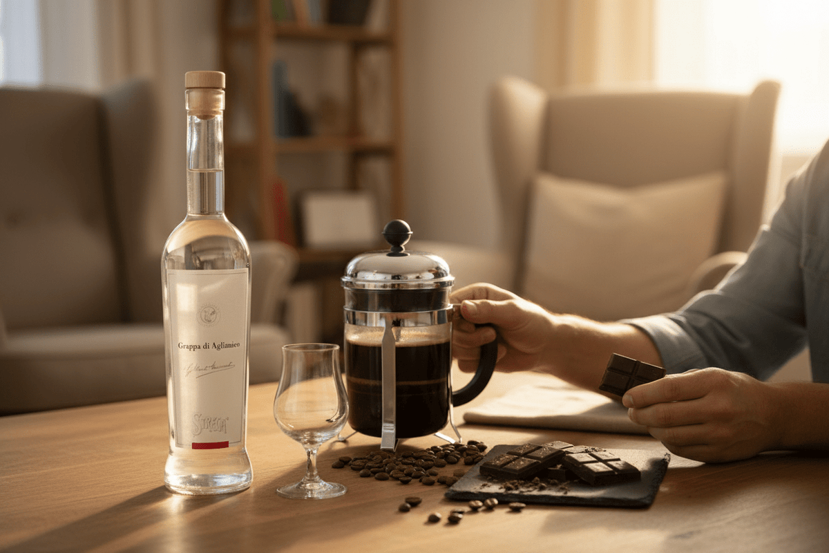 Grappa di Aglianico Strega 700ml - La Cava