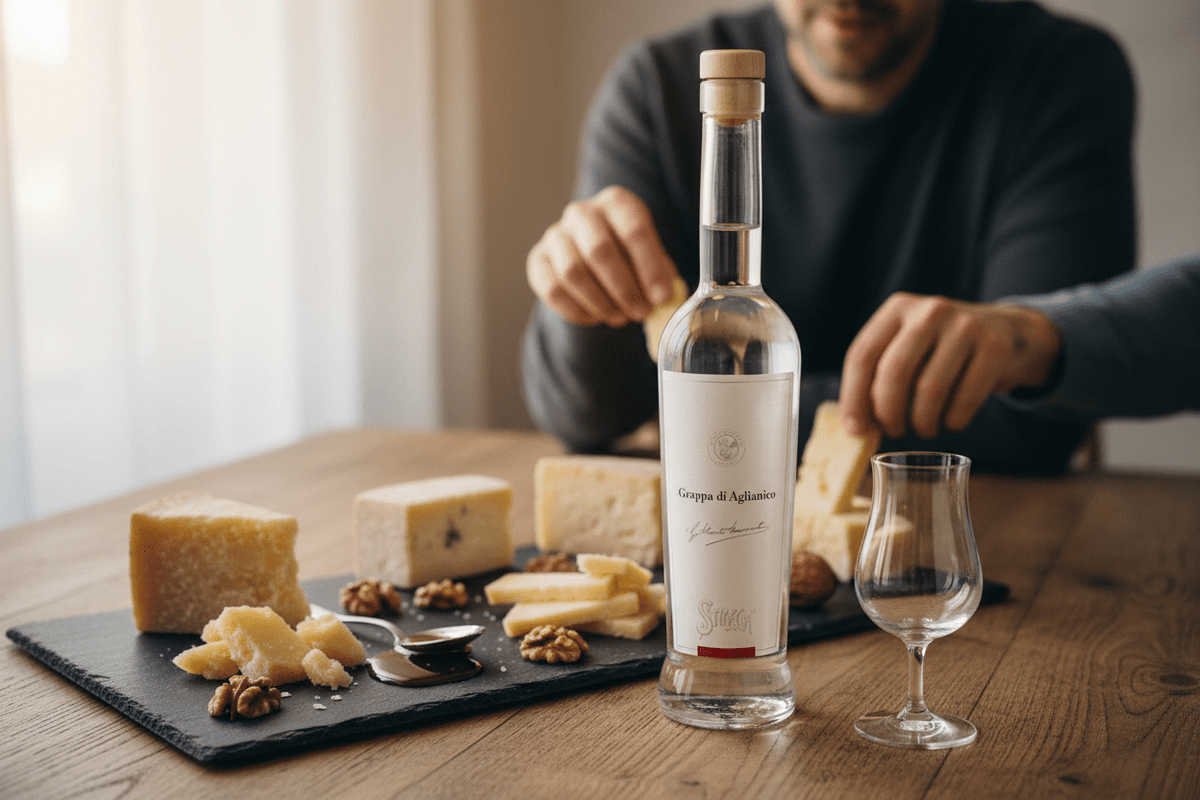 Grappa di Aglianico Strega 700ml - La Cava