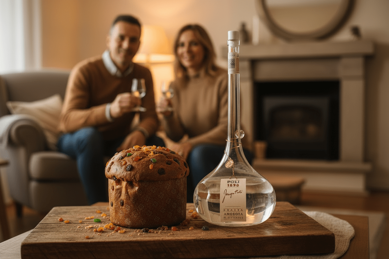 Grappa Poli Amorosa Di Settembre Licor de Italia - La Cava