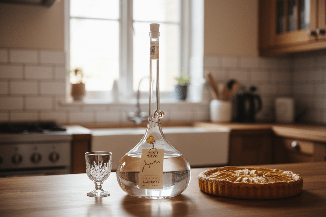 Grappa Poli Amorosa Di Settembre Licor de Italia - La Cava