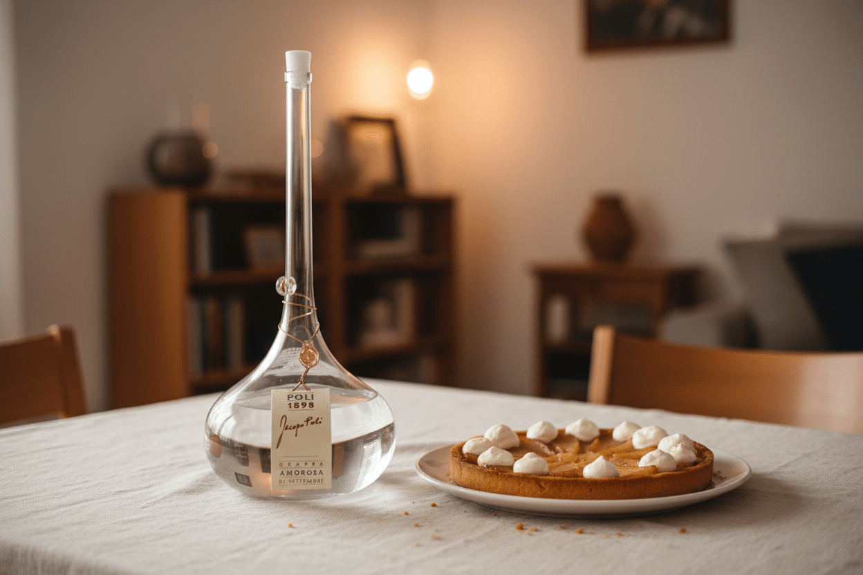 Grappa Poli Amorosa Di Settembre Licor de Italia - La Cava
