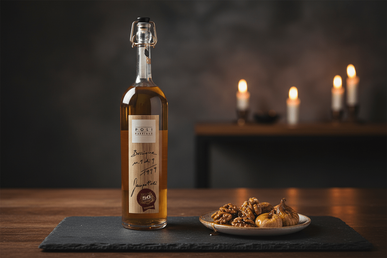 Grappa Poli Grappa Barrique Licor de Italia - La Cava
