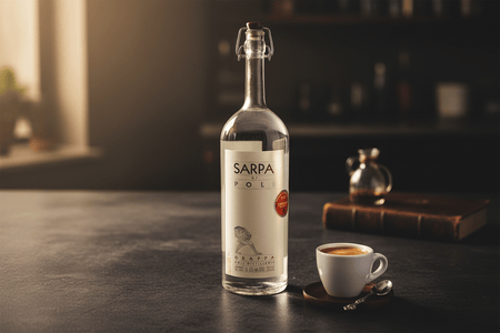 Grappa Poli Sarpa Blanca Licor de Italia - La Cava