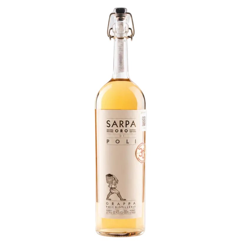 Grappa Poli Sarpa Oro Licor de Italia - La Cava