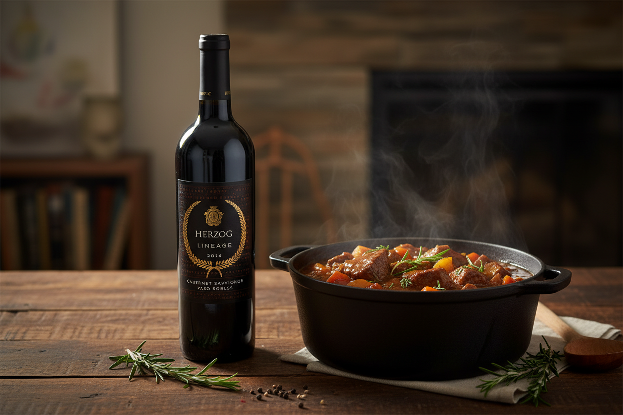 Guisos de carne — Herzog Lineage Cabernet Sauvignon