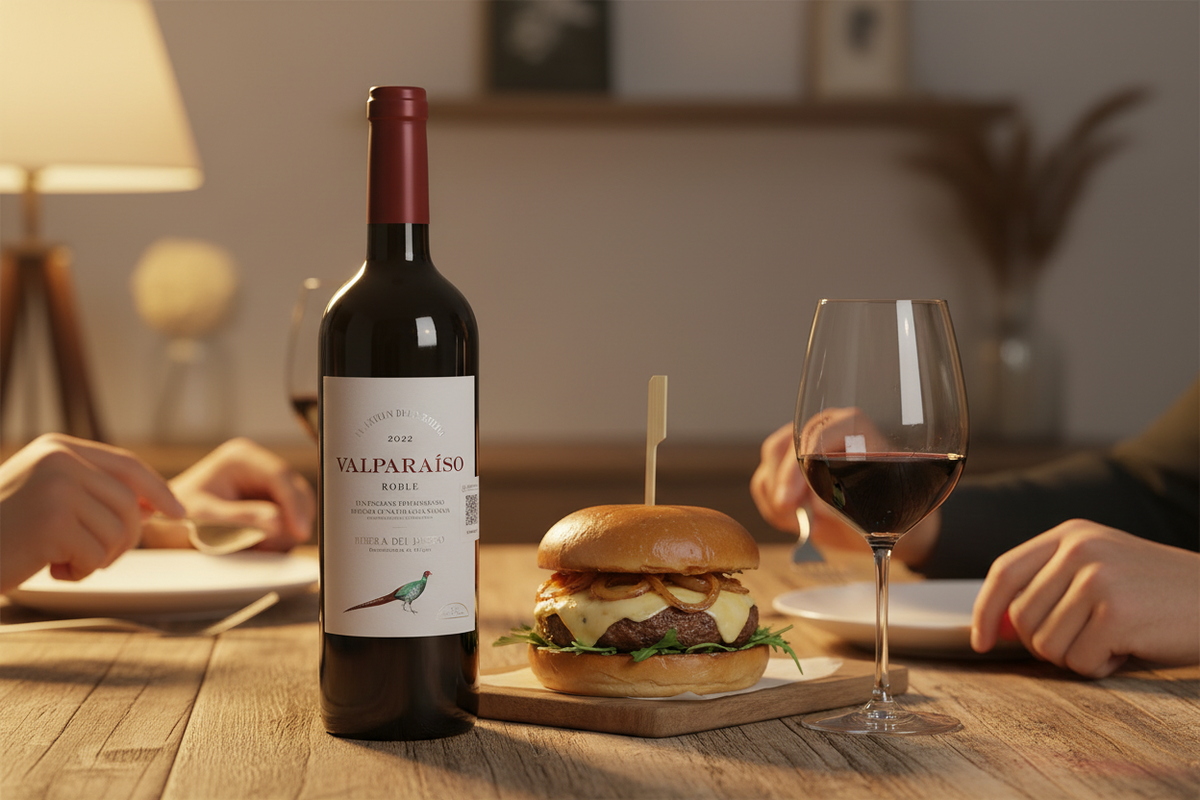 Hamburguesa con Manchego