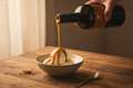 Helado de vainilla con Lavie Dulce de Leche