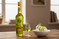 Helado fior di latte con Strega Verde