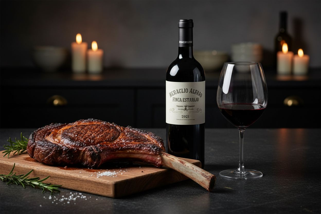 Heraclio Alfaro Finca Estarijo Chuletón Vaca Vieja