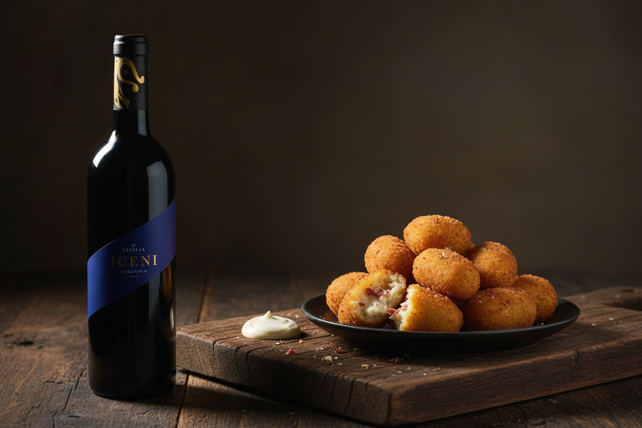 ICENI con Croquetas