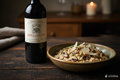 Chianti Classico 2021 con risotto de hongos porcini - maridaje
