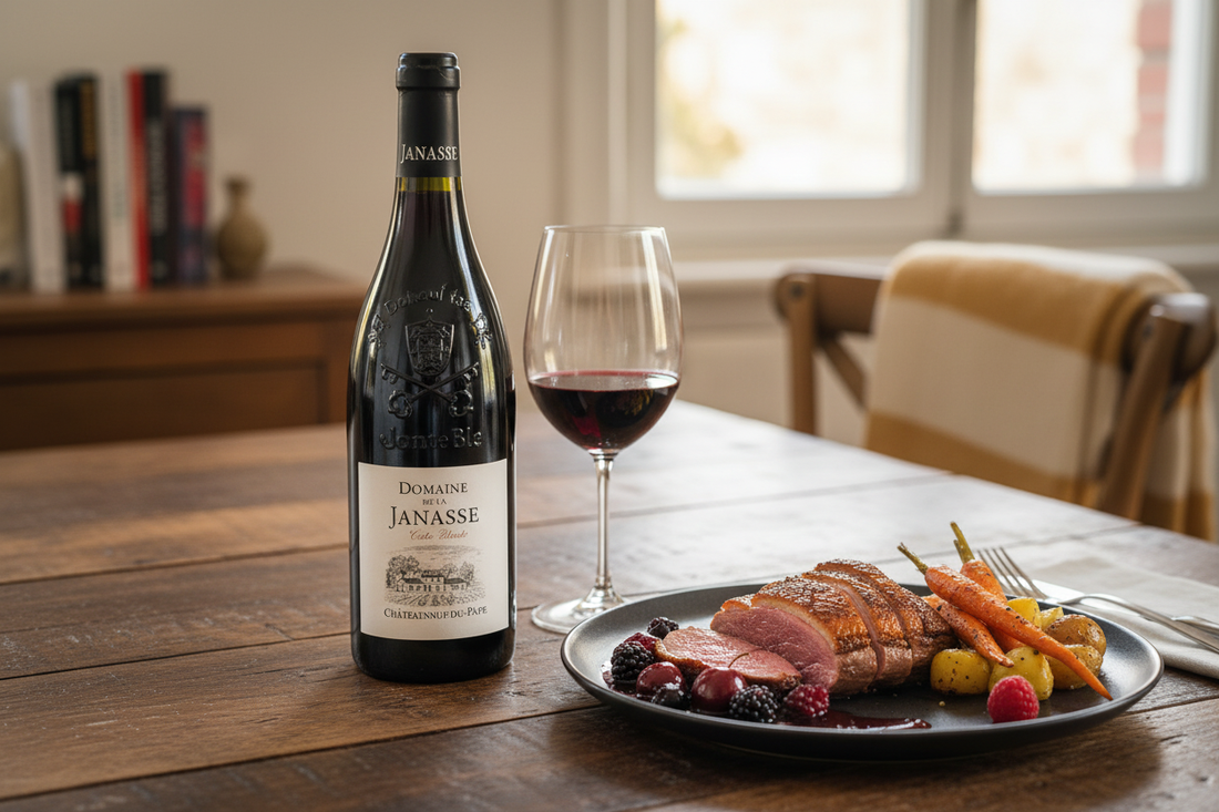 Vino-tinto-chateauneuf-du-pape-chaupin-2022-Francia