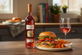 Maridaje Bartenura Sweet Red con hamburguesas gourmet