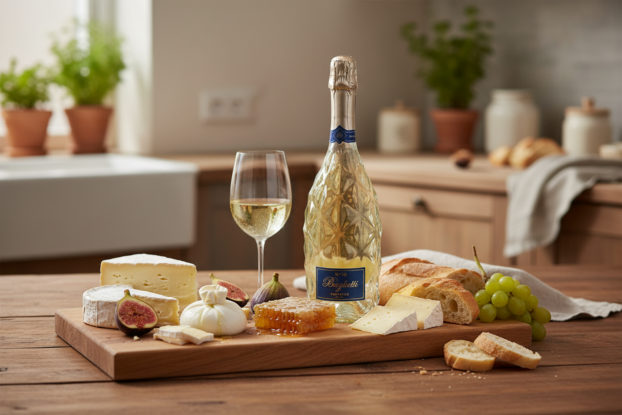 Maridaje Kosher Baglietti Moscato con quesos de pasta blanda