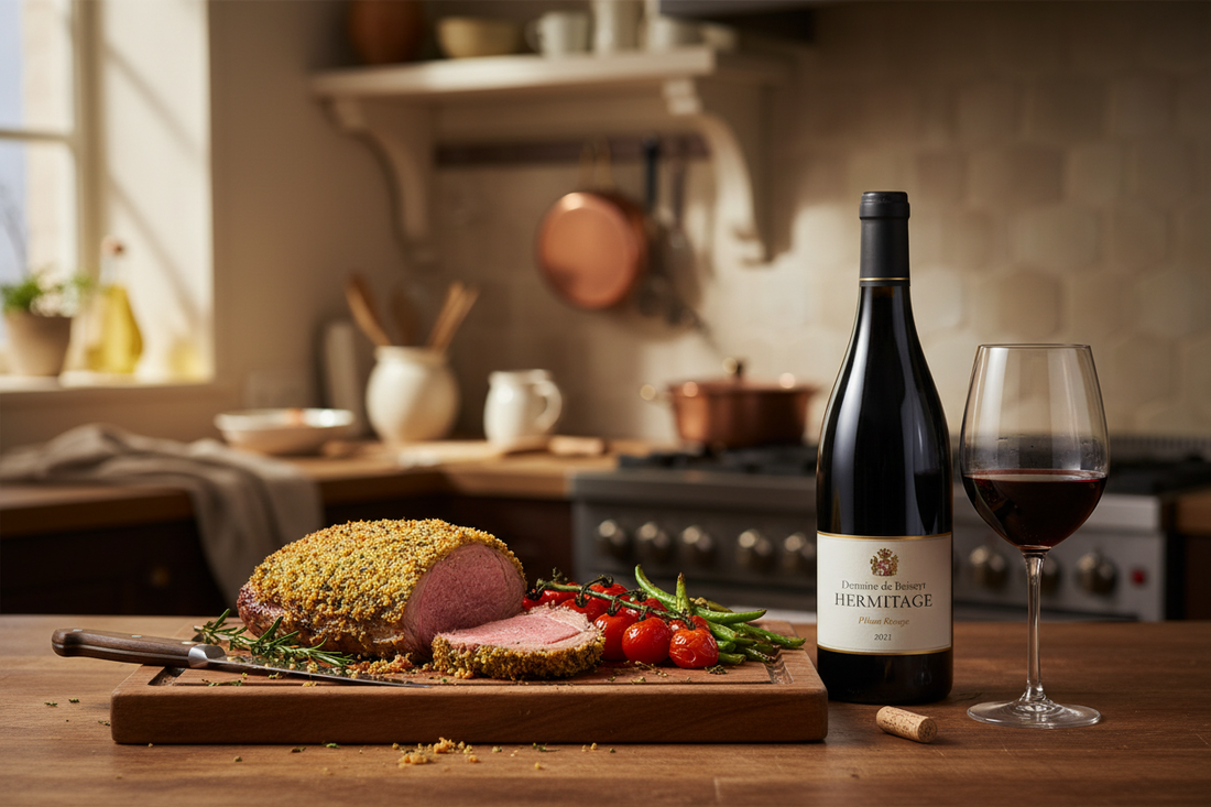 Vino-tinto-hermitage-pilum-rouge-2021-domaine-de-boisseyt-Francia