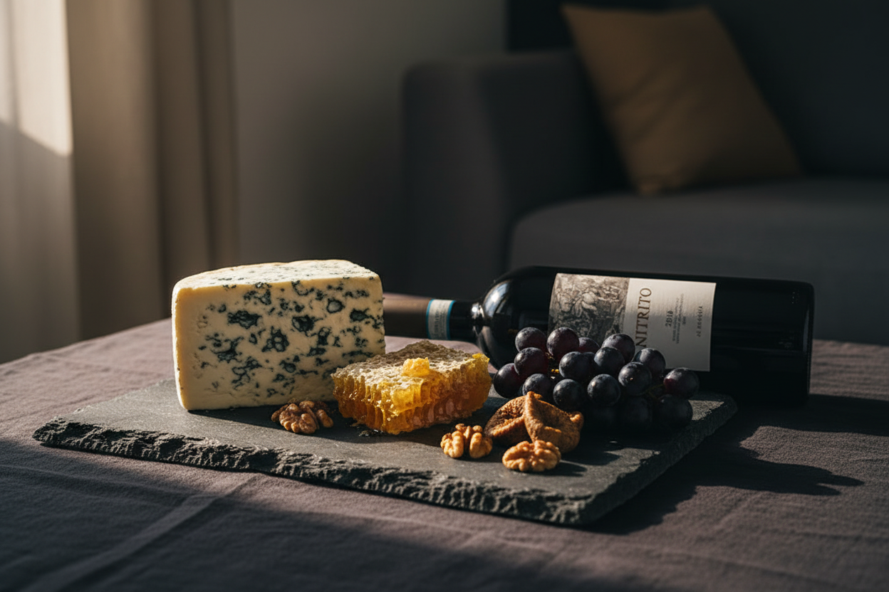 Nitrito 2018 con Gorgonzola Piccante - maridaje