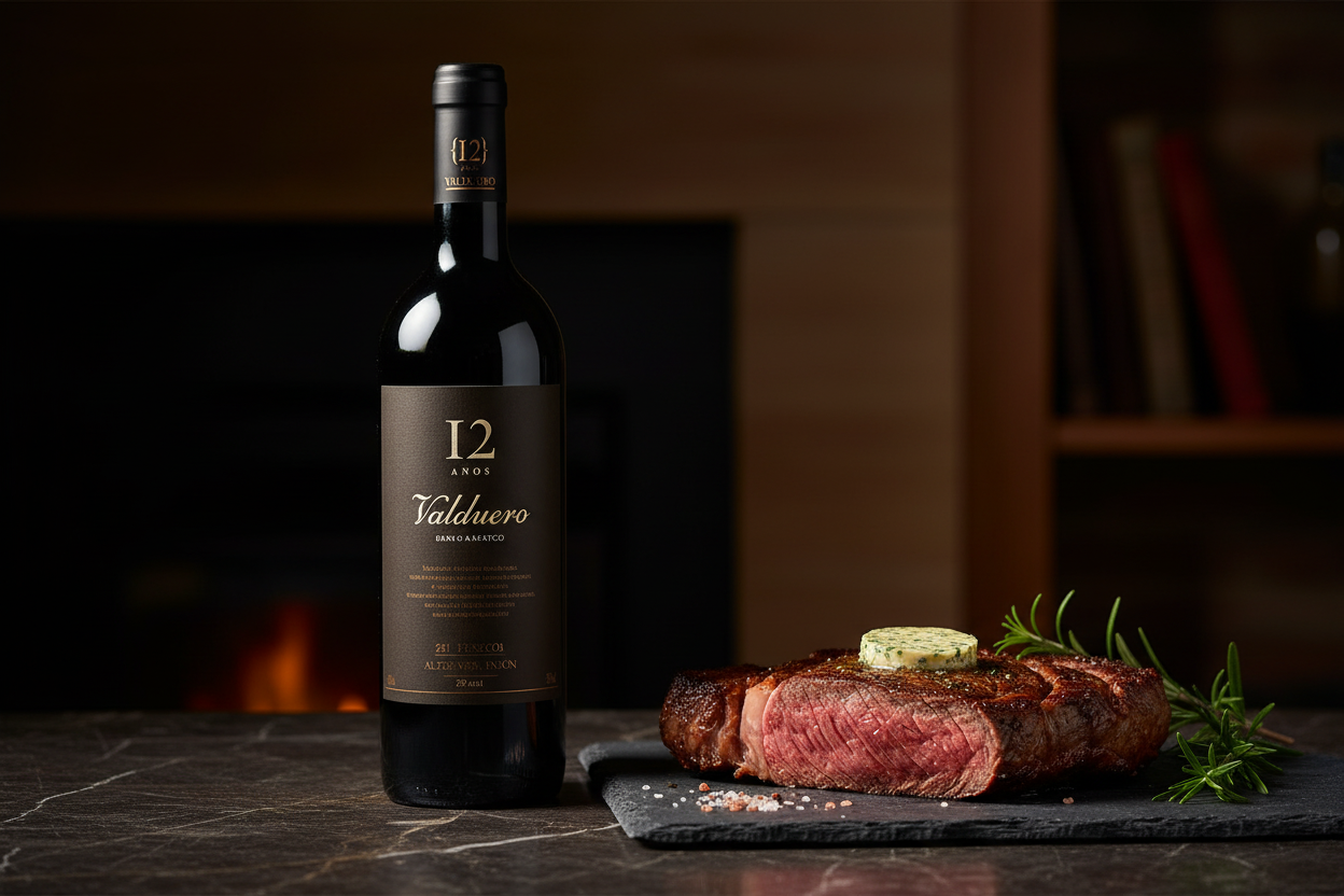 Valduero Gran Reserva 12 Años con carnes rojas Dry Aged - maridajeslider_item_HiMBLA