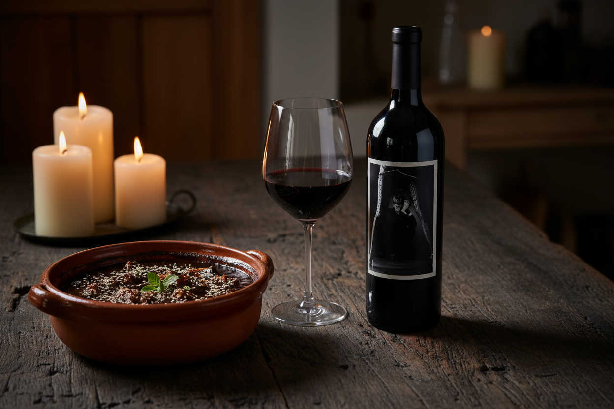 Master and Servant Cabernet Sauvignon - Maridaje con Mole Negro Oaxaqueño