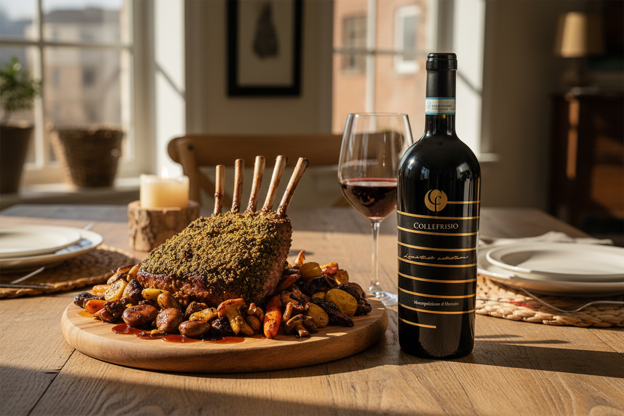 Maridaje Ten Vintages Collefrisio con cortes de caza mayor