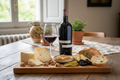 Maridaje Viñaguarda Prestige Montepulciano con quesos añejos Pecorino Abruzzese