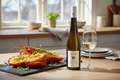 Maridaje Hochheimer Stielweg Riesling 2023 con bogavante con mantequilla cítrica
