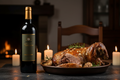 Valduero Magnum 2015 con lechazo asado tradicional - maridaje