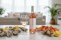 Maridaje Incomum Rosé con Mariscos Frescos