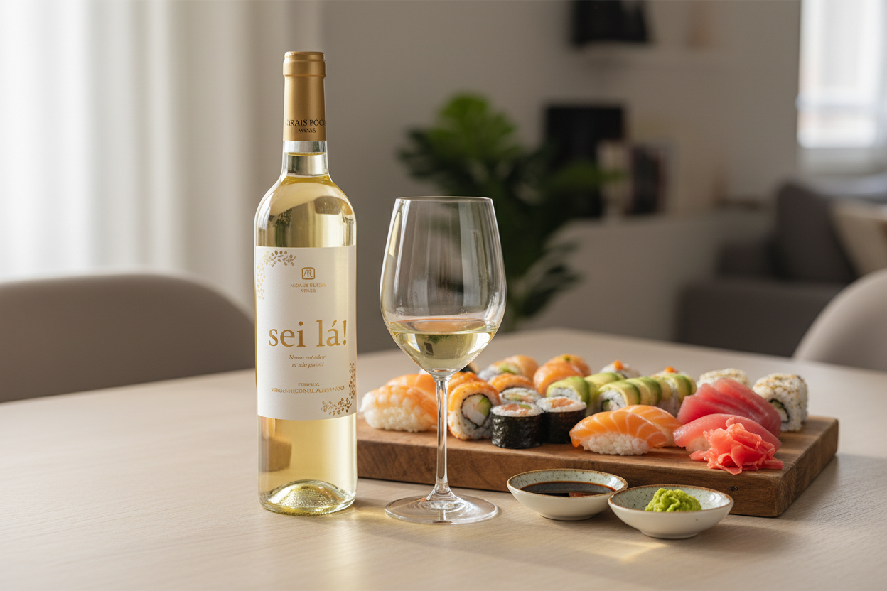 Maridaje Sei-la Branco con Sushi