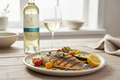 Maridaje Kosher Teperberg Vision Dry White con pescado blanco a la plancha