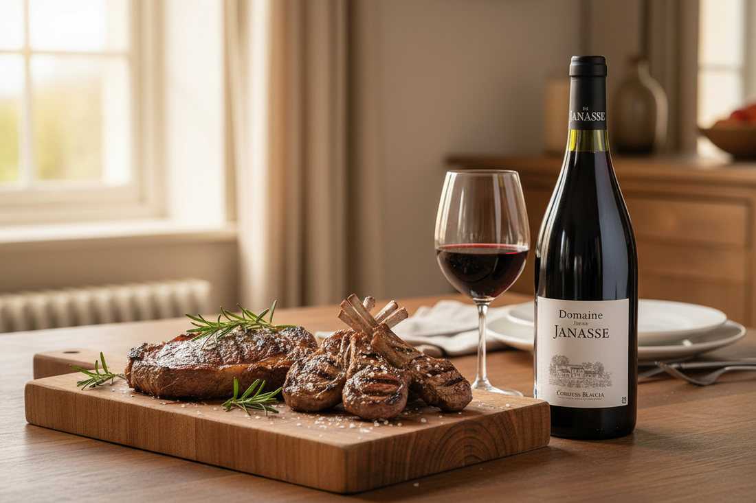 Vino-tinto-cotes-du-rhone-tradition-2022-Francia