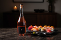 Alma Negra Brut Nature Rosé con sushi de alta gama - maridaje