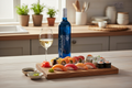 Maridaje Kosher La Citadelle Mademoiselle Sauvignon Blanc con sushi